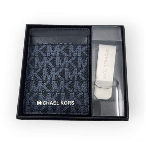 michael kors money clip - Michael Kors men's wallet leather.